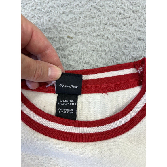 Disney Pixar Coco Sweatshirt Womens XS Oversized Embroidered‎ Crewneck - Picture 4 of 10